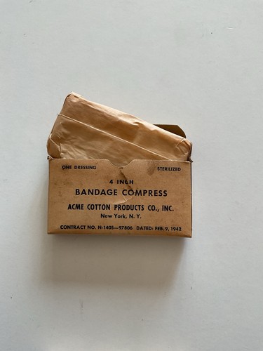 Rare ww2 compress bandage - rare,