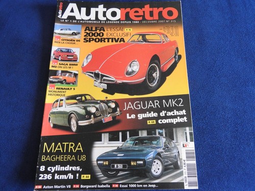 Revue auto retro - auto, alfa