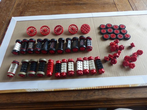 Lego lot roue vintage - lego:,