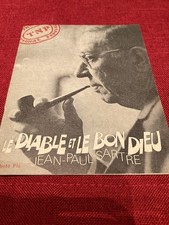 SARTRE Jean-Paul - Le Diable et le Bon Dieu - Ex numéroté 86 sur pur fil 1951