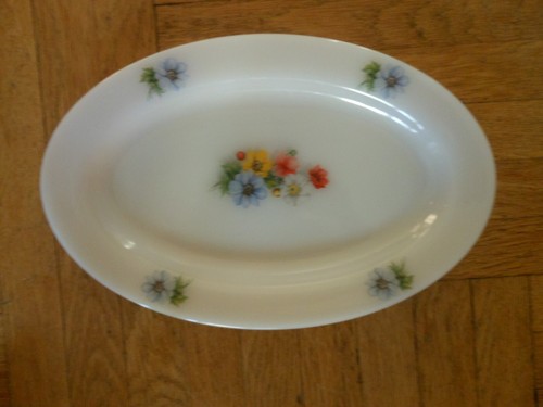 Plat service ovale en - plat, de