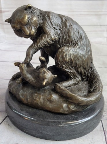Mignon chat avec chaton art - chat,