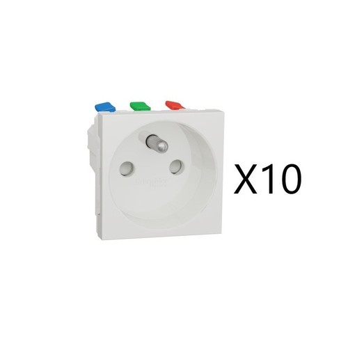 Lot prises de - 10, courant
