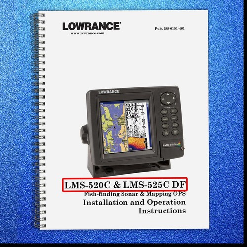 Lowrance lms 520c 525c - lowrance, df