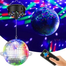 Boule disco avec 4 lumières