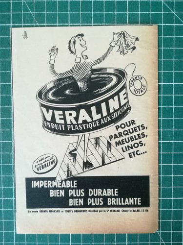 287 publicité ancienne 1950 - 287,
