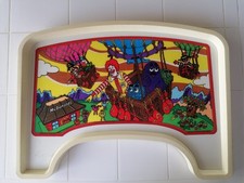 Vintage McDonald's.- 70s - Children's High Chair Shelf.- Vintage 