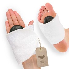 MASSAGE EXPERT Bande de Pied/Main Pierre Chaude avec bande scratch 1 Paire Co...