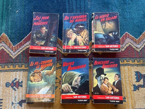 Lot livres san antonio - lot, 6