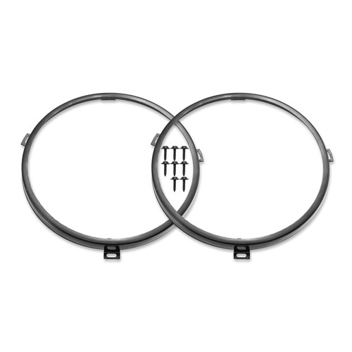 Paire rond phare support - paire,