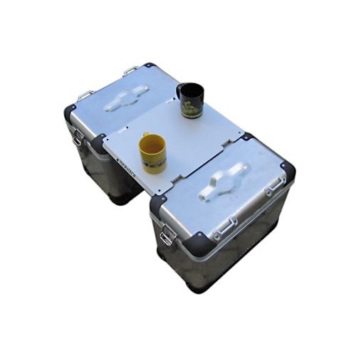 Table camping pour moto - table,