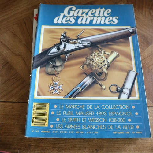 Revue gazette armes 181 - revue,
