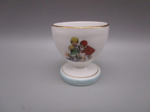 Coquetier ancien décor - coquetier, ancien,
