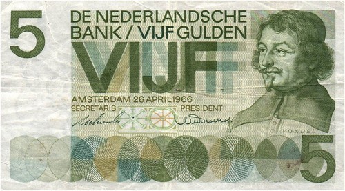 Netherlands gulden 1966 90 - 5,