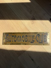 Enseigne Plaque AUTOMOBILE