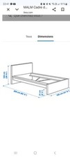 Lit Ikea et sommier MALM