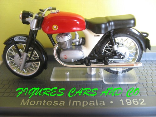 Moto classique montesa - 1/24,