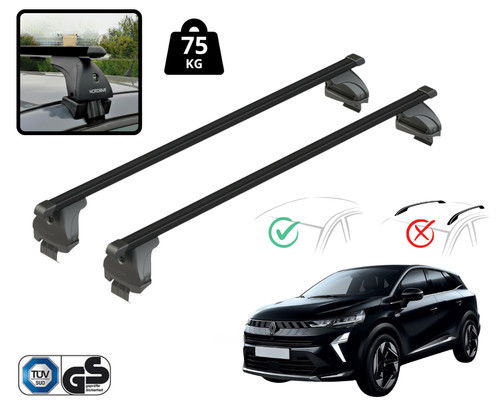 Barres toit nordrive pour - barres, de