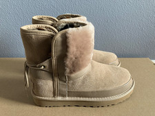 UGG Classic Leopard Lined Bow Boots Exclusive Anthropologie US 8