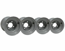 10.2-20.3cm Jante Ride Sur Tondeuse à Gazon Quad Vélo 7.00x8 4 Clou Compact