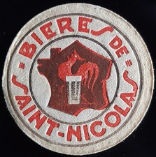 sous bock old Beers of SAINT-NICOLAS DE PORT