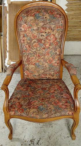 Vend ancien fauteuil voltaire - vend,