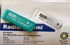 24 Gommes à Effacer Bureau