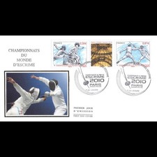 FDC soie - Championnats du