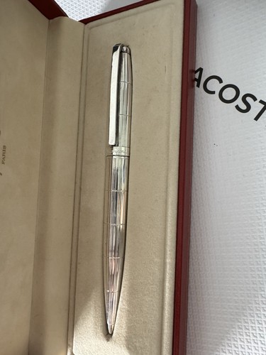 Stylo bille argent - a, en