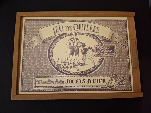 Ancien jeu quilles bois - ancien, de