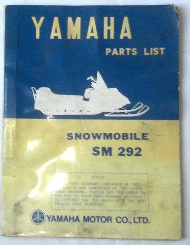 1972 yamaha snowmobile - yamaha, sm