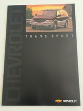 CHEVROLET TRANS SPORT French Brochure 2002