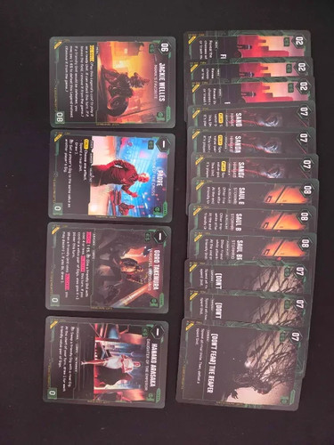 Cyberpunk tcg playset green - cyberpunk,