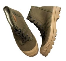 Pataugas Original Vert Militaire Boots in Green