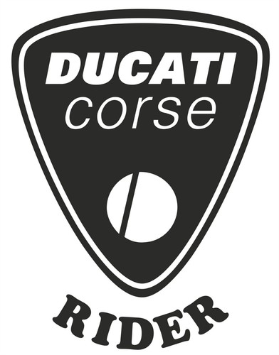 Sticker ducati rider - ,