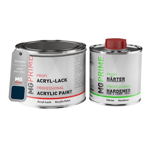 Pantone 2965c blue peinture - blue,
