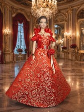 BARBIE DOLL RED CARPET ROBE DE