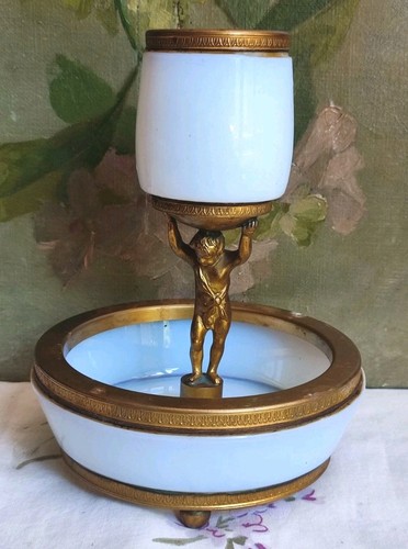 Ancien porte bijoux - bijoux, vase