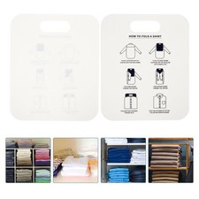  2 Pcs Planche À Plier Le Linge Pliante Vetement Tableau De Pliage Tshirt