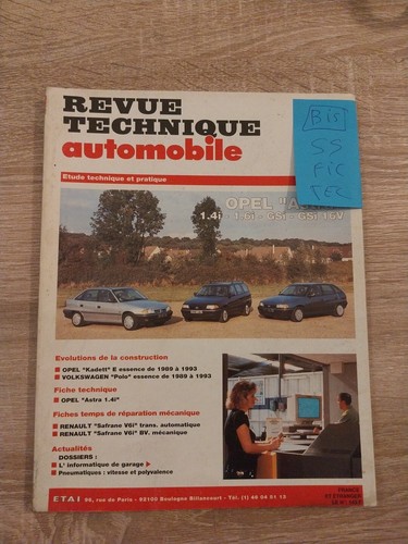 Revue technique opel - revue,