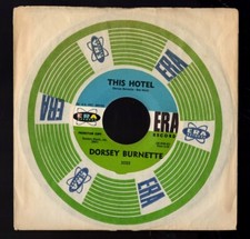 Dorsey Burnette   This Hotel /
