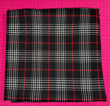 Tissu vintage tartan laine