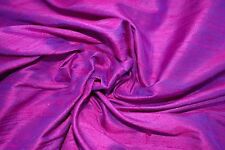 COUPON TISSU SOIE SAUVAGE VIOLETTE 1m80