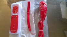Manette Compatible Wii Rouge 