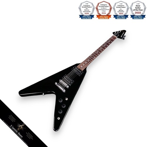 Gibson 1980s flying ebony - gibson,