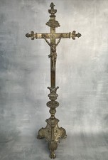 Ancien crucifix croix d'autel