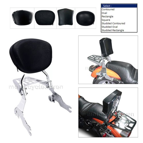 Sissy bar backrest with - sissy,
