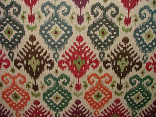Tenture tapisserie ikat - tapisserie, en