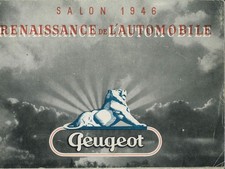 Catalogue brochure Peugeot