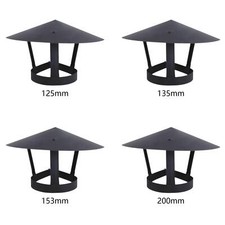 Chapeau de cheminée, chapeau d'aération de toit, chapeau de conduit léger et